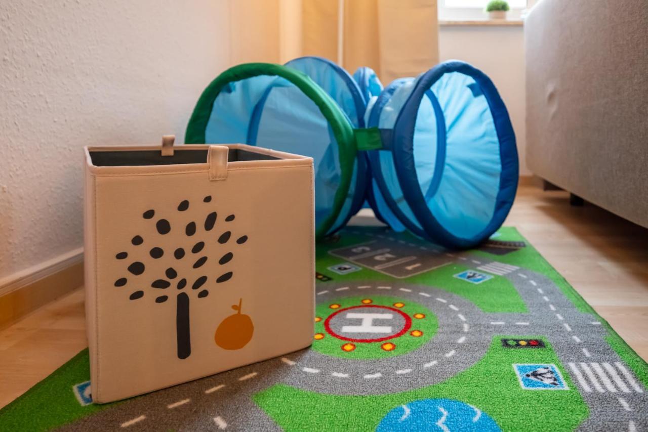 Maremar - Ideal Fuer Familien - Boxspringbett - Zentral - Vollausgestattete Kueche - Waschtrockner - Spielecke Gera Exteriör bild